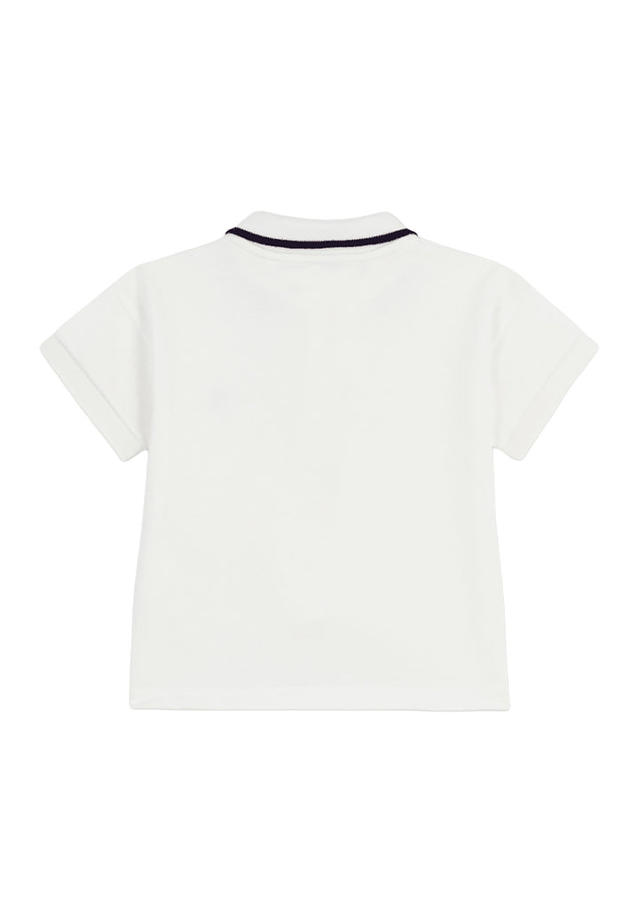 PETIT BATEAU Polo PETIT BATEAU da BAMBINO - Marshmallow