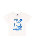 T-shirt PETIT BATEAU da BAMBINO - Marshmallow