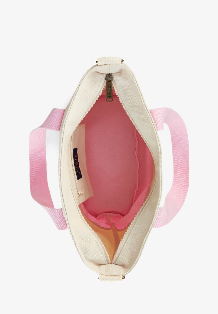 POLO RALPH LAUREN Zaino POLO RALPH LAUREN da BAMBINI - WHITE / CARMEL PINK