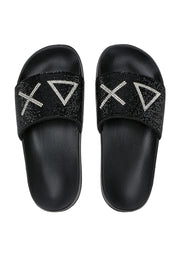 Ciabatta bambina nero Sun68