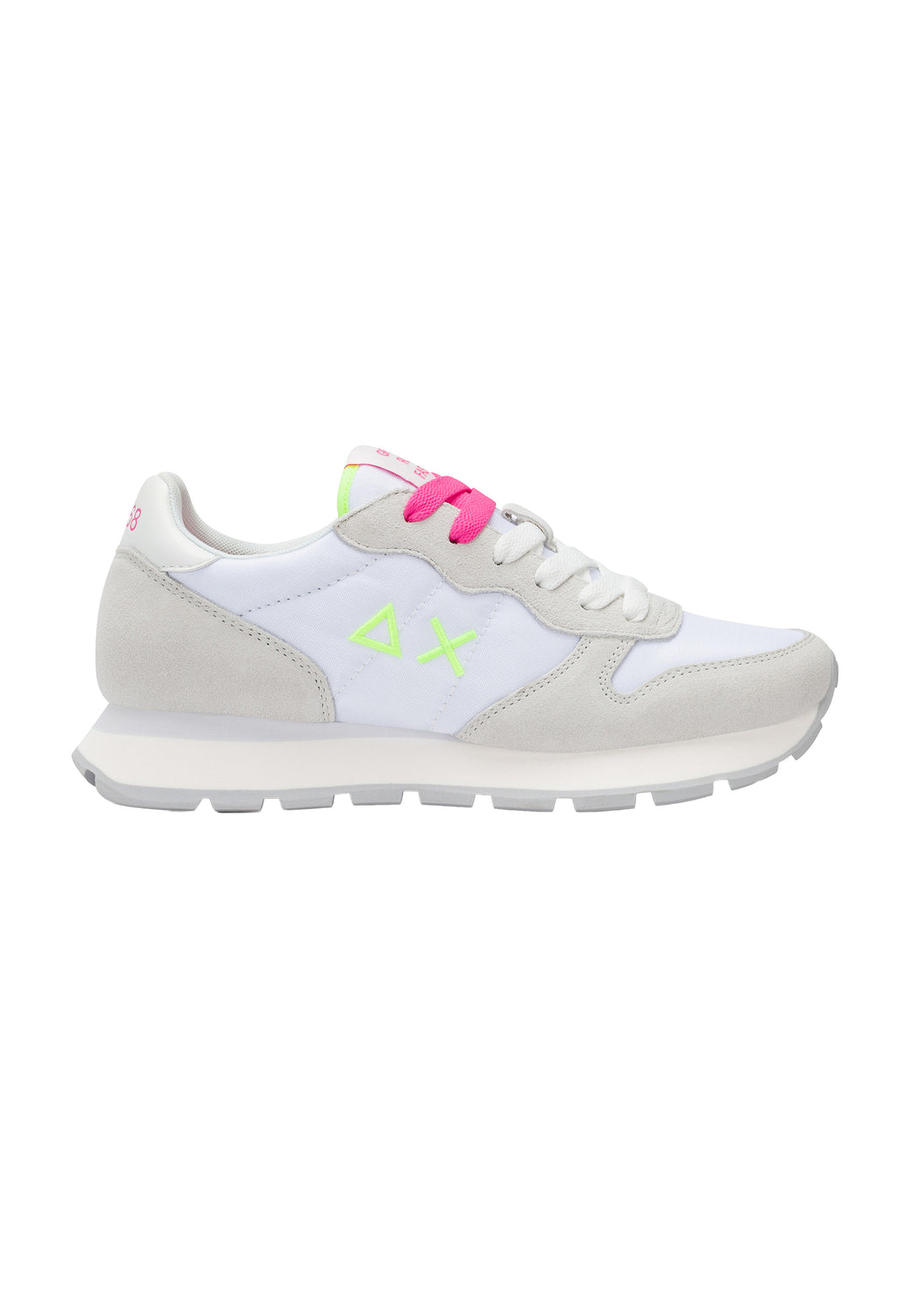 SUN68 Sneakers SUN68 da DONNA - BIANCO/FUXIA FLUO