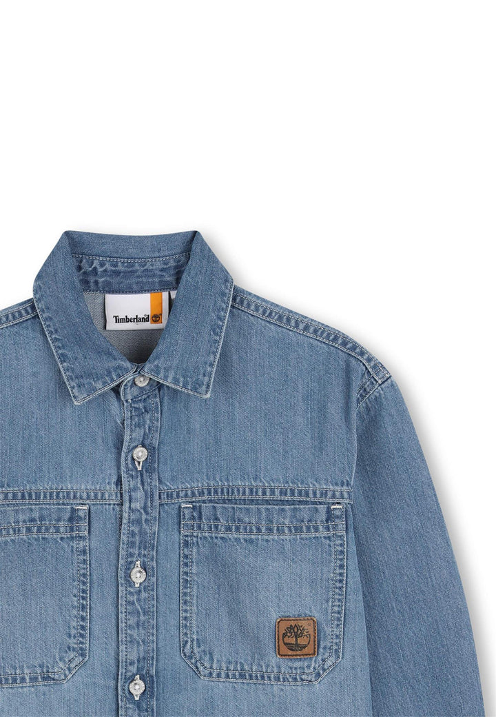TIMBERLAND Camicia TIMBERLAND da BAMBINO - Blu