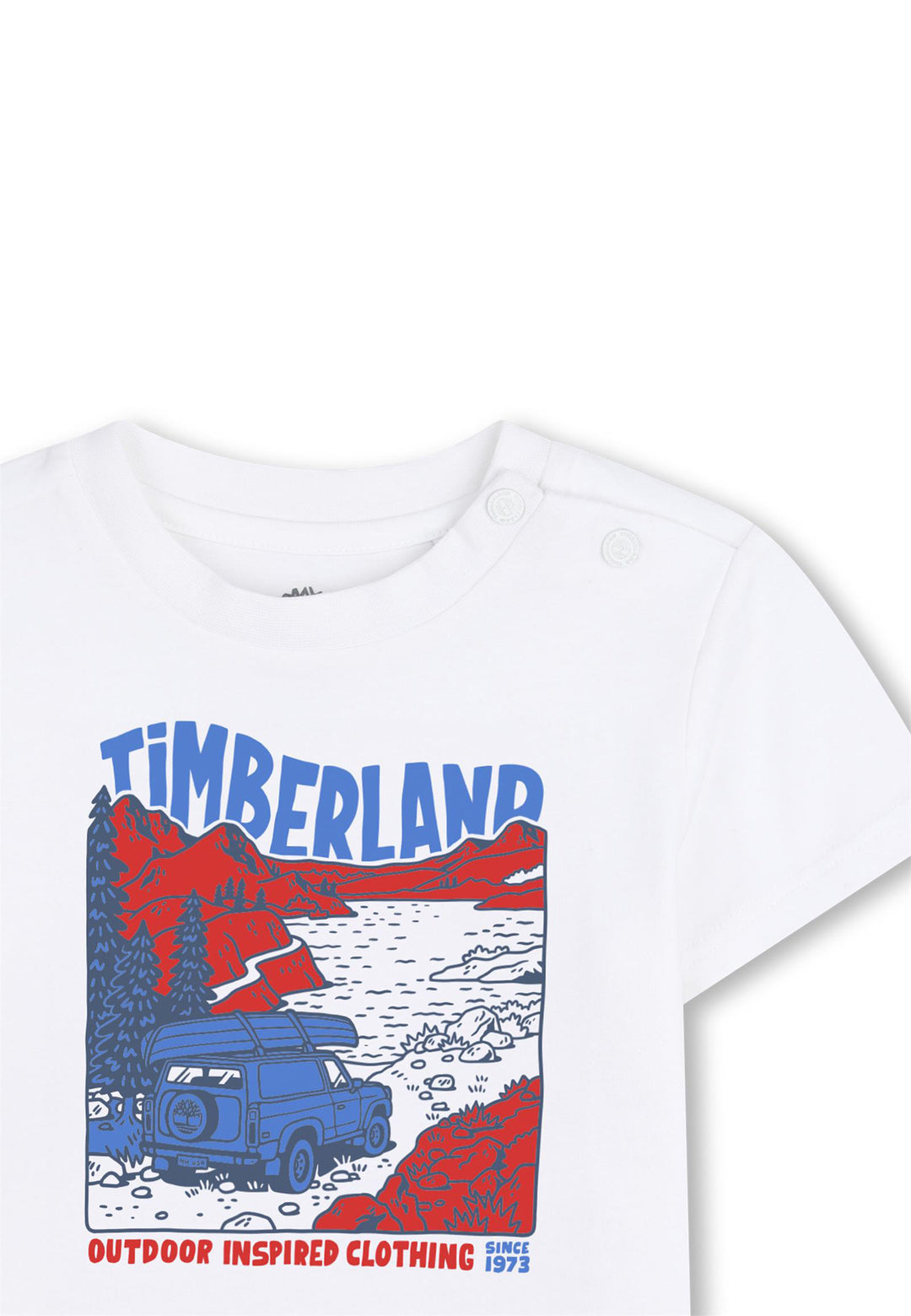 TIMBERLAND T-shirt TIMBERLAND da BAMBINO - Bianco