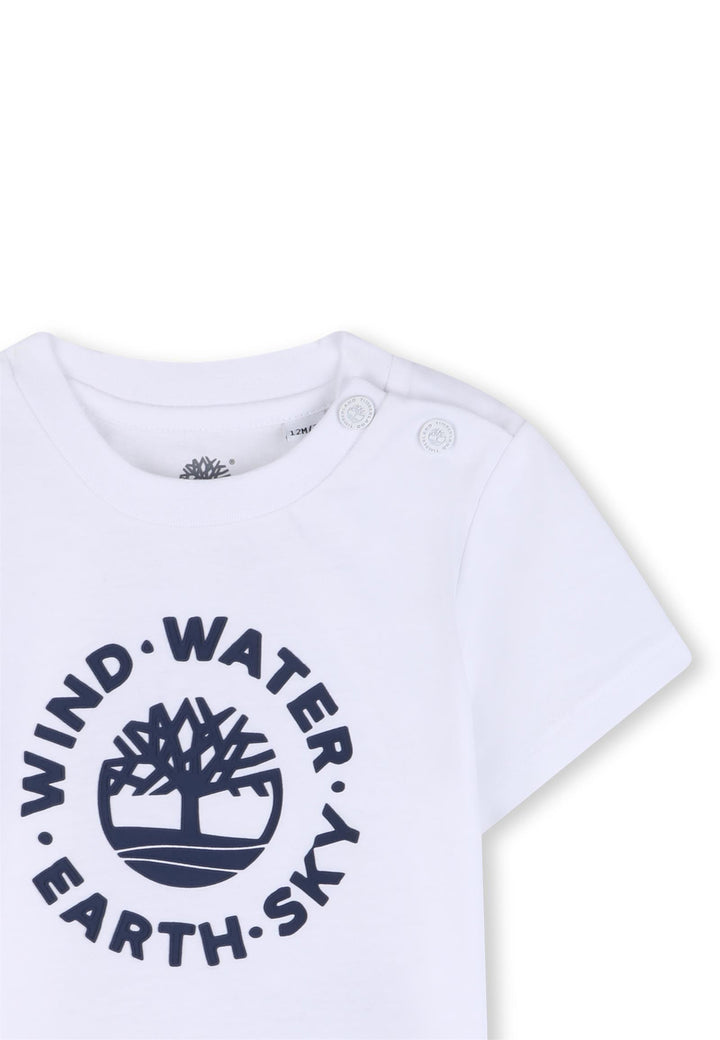 TIMBERLAND T-shirt TIMBERLAND da BAMBINO - Bianco
