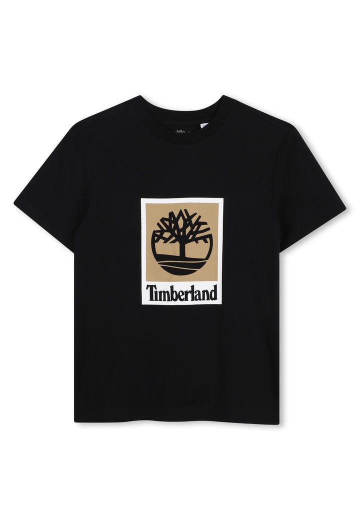 TIMBERLAND T-shirt TIMBERLAND da BAMBINO - Nero