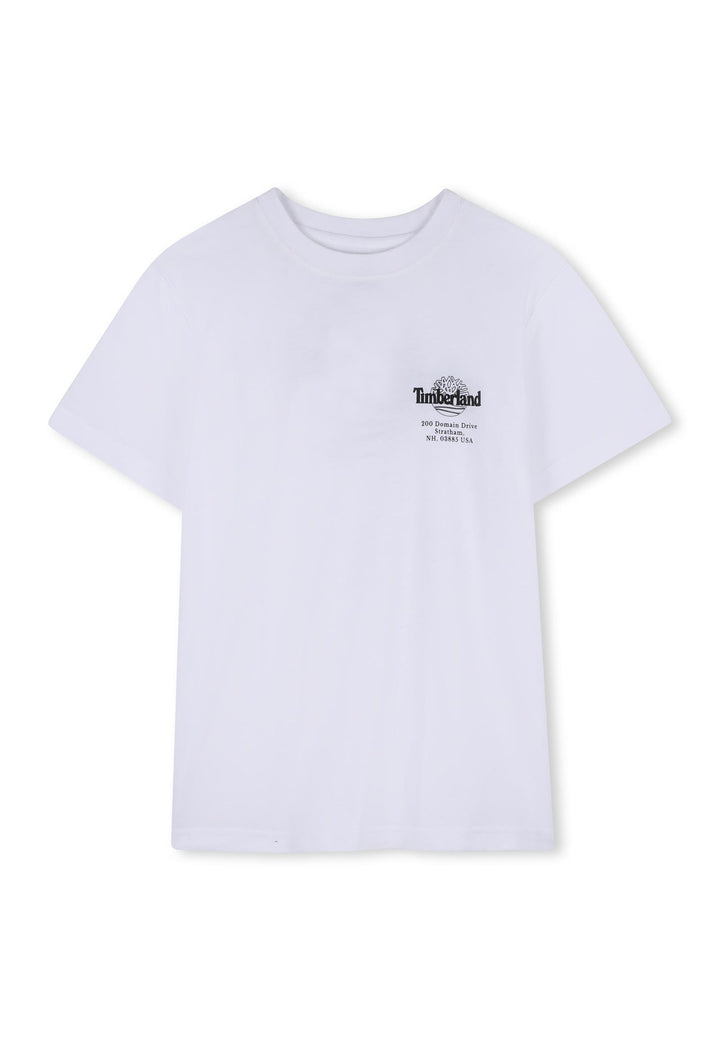 TIMBERLAND T-shirt TIMBERLAND da BAMBINO - Bianco
