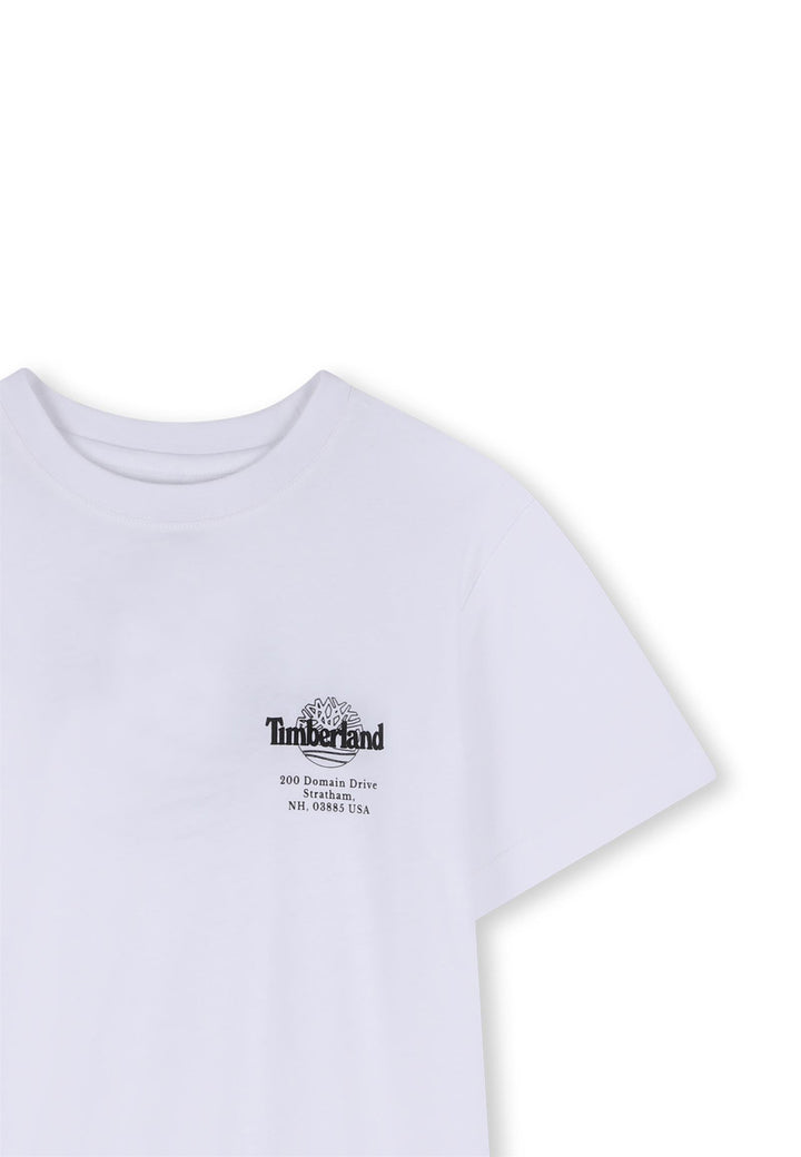 TIMBERLAND T-shirt TIMBERLAND da BAMBINO - Bianco