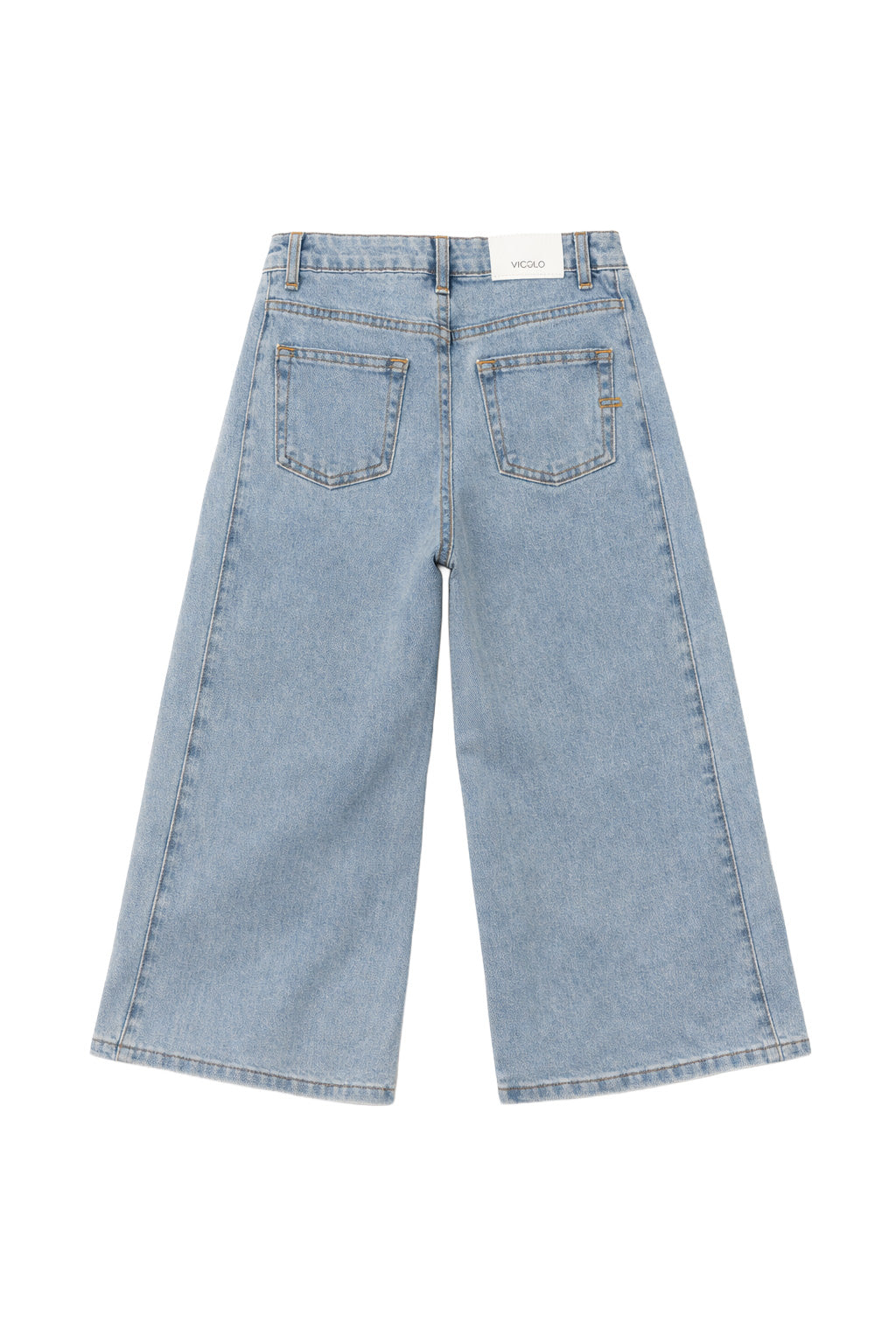 VICOLO Pantalone VICOLO da BAMBINA - LIGHT BLUE