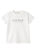 T-shirt VICOLO da BAMBINA - OFF-WHITE