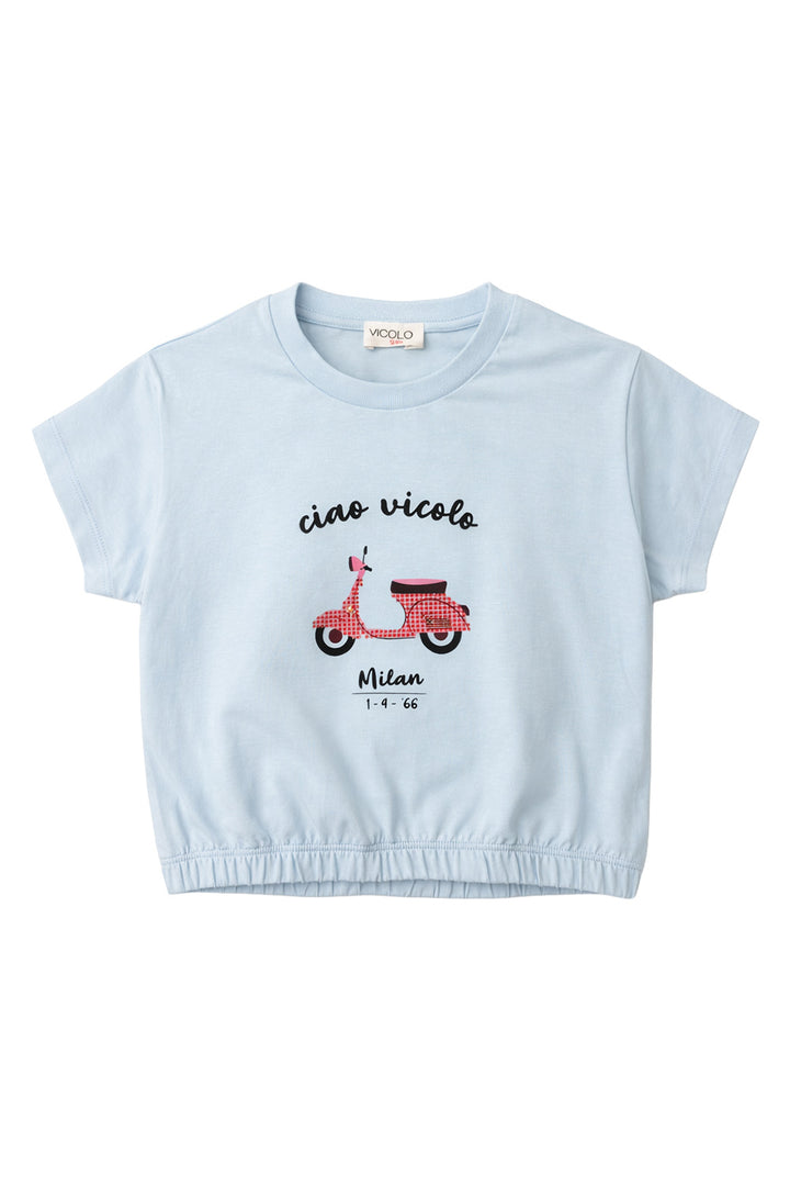 VICOLO T-shirt VICOLO da BAMBINA - Sky