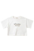 T-shirt VICOLO da BAMBINA - OFF-WHITE