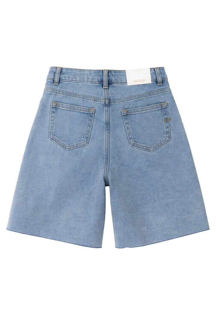VICOLO Shorts VICOLO da BAMBINA - LIGHT BLUE