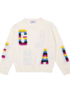 GAELLE PARIS Gaelle Paris pullover ragazza girocollo lettere
