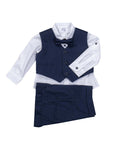 Completo elegante bambino con panciotto